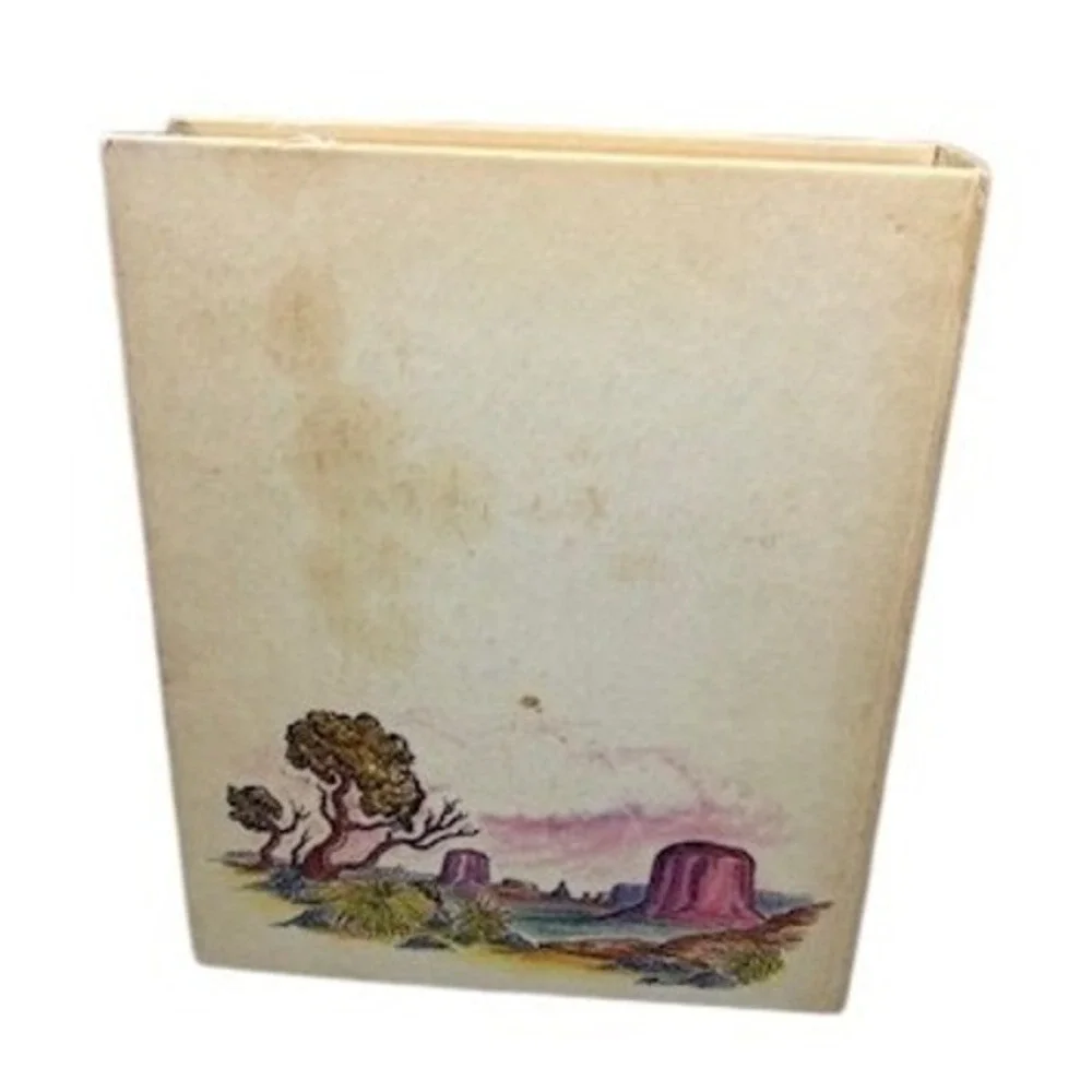 Vintage‎ Arizona Homemakers Cookbook Ring Bound Illustrated Tabbed Dividers